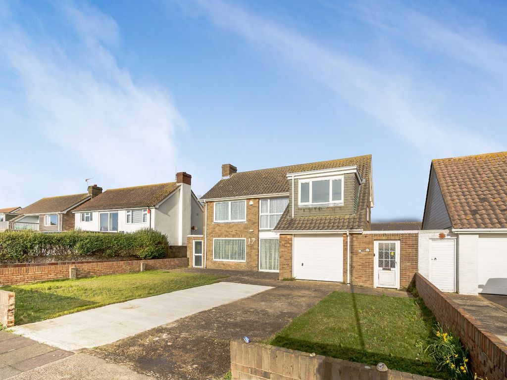 3 bed detached house for sale in Falcon Close, Shoreham Beach, West