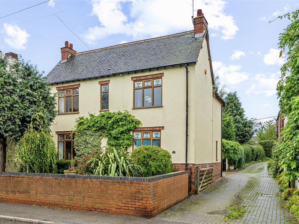 3 bed linkdetached house for sale in Main Street, Horsley Woodhouse