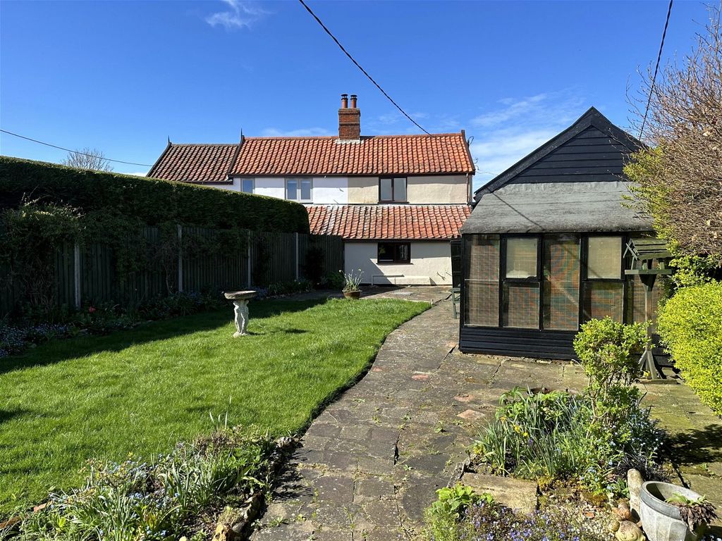 2 bed semidetached house for sale in Bury Road, Wortham, Diss IP22, £