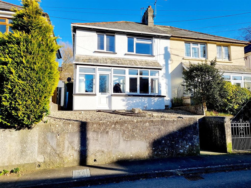 3 bed semidetached house for sale in Priory Park Road, Launceston PL15