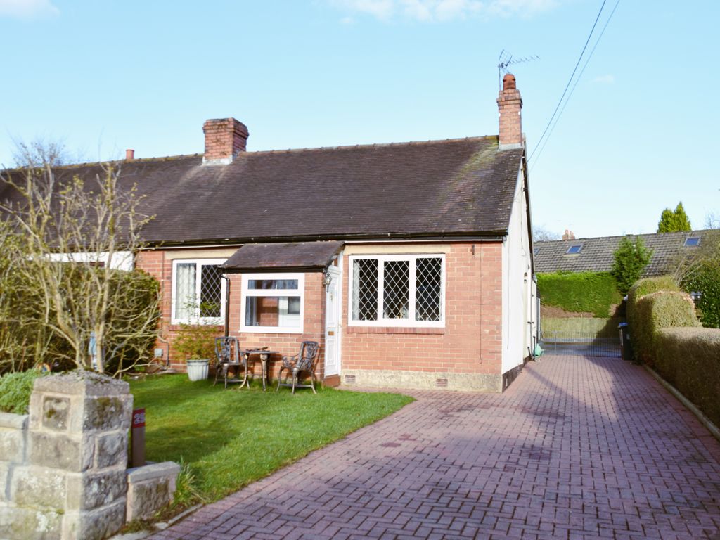 2 bed semidetached bungalow for sale in Folly Lane, Cheddleton, Leek