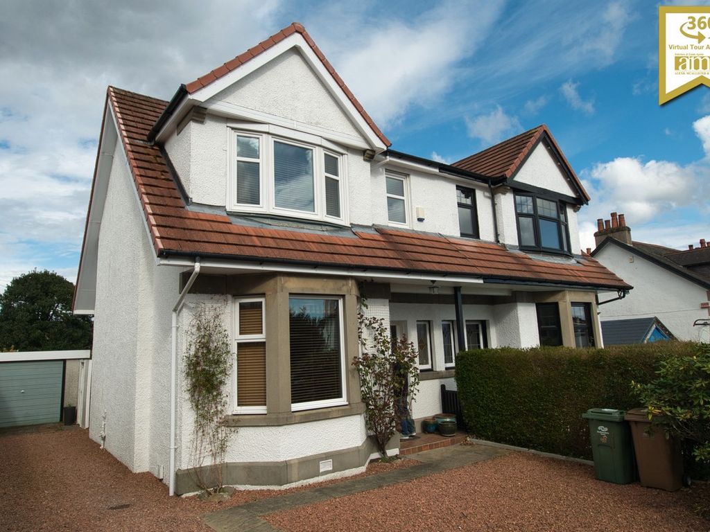 3 bed semidetached house for sale in Old Greenock Road, PA7