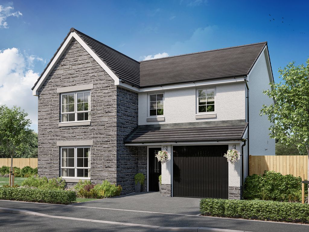 New home, 4 bed detached house for sale in "Craighall" at Carmuirs