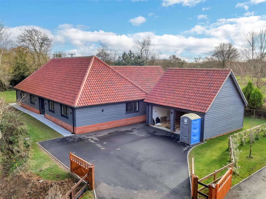 New home, 3 bed detached bungalow for sale in Hubbards Lane, Hessett
