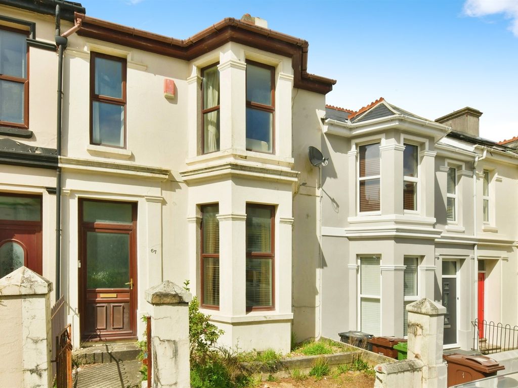 3 bed terraced house for sale in Furzehill Road, Mutley, Plymouth PL4