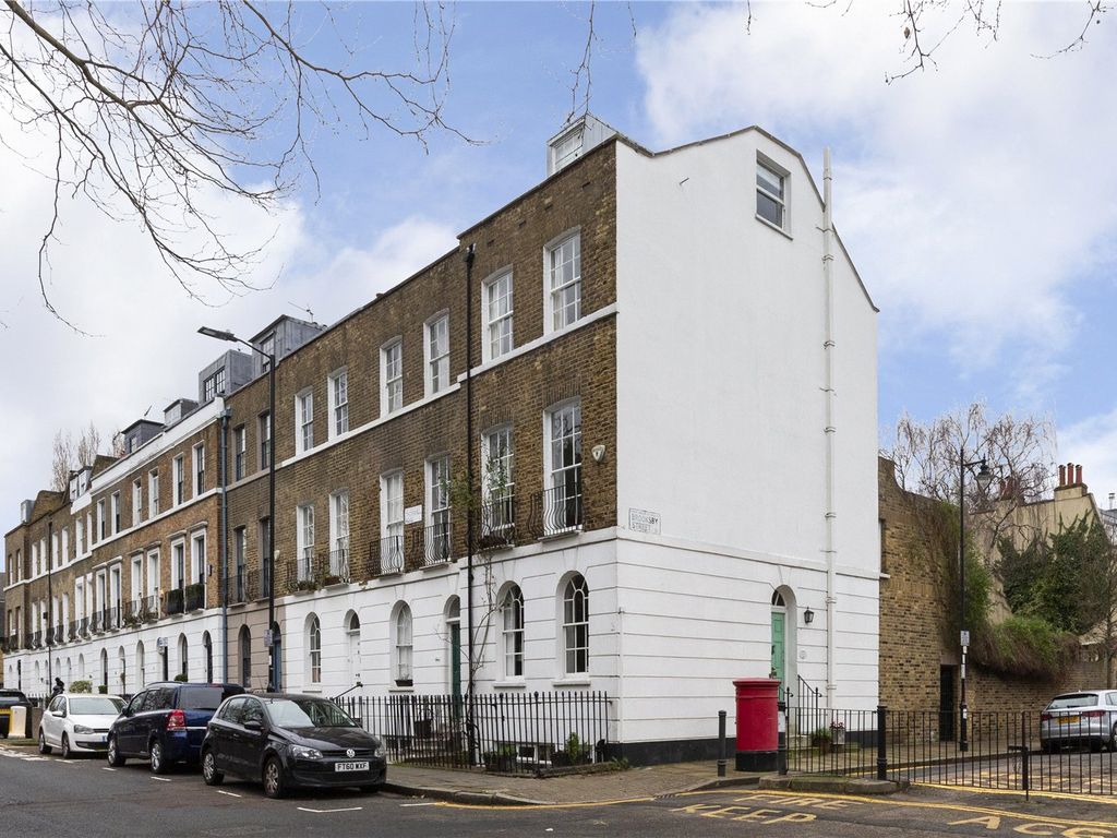 4 bed end terrace house for sale in Thornhill Road, London N1, £