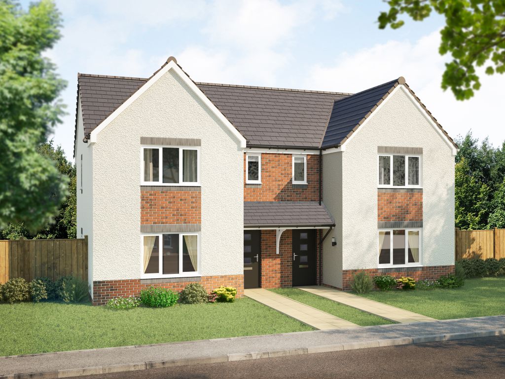 New home, 3 bed semidetached house for sale in "The Elgin" at Rosslyn