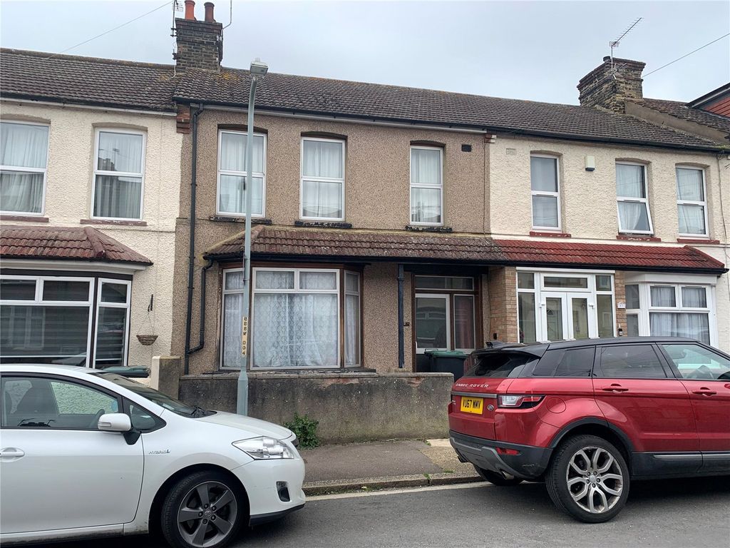 3 bed terraced house for sale in Brook Road, Northfleet, Kent DA11, £