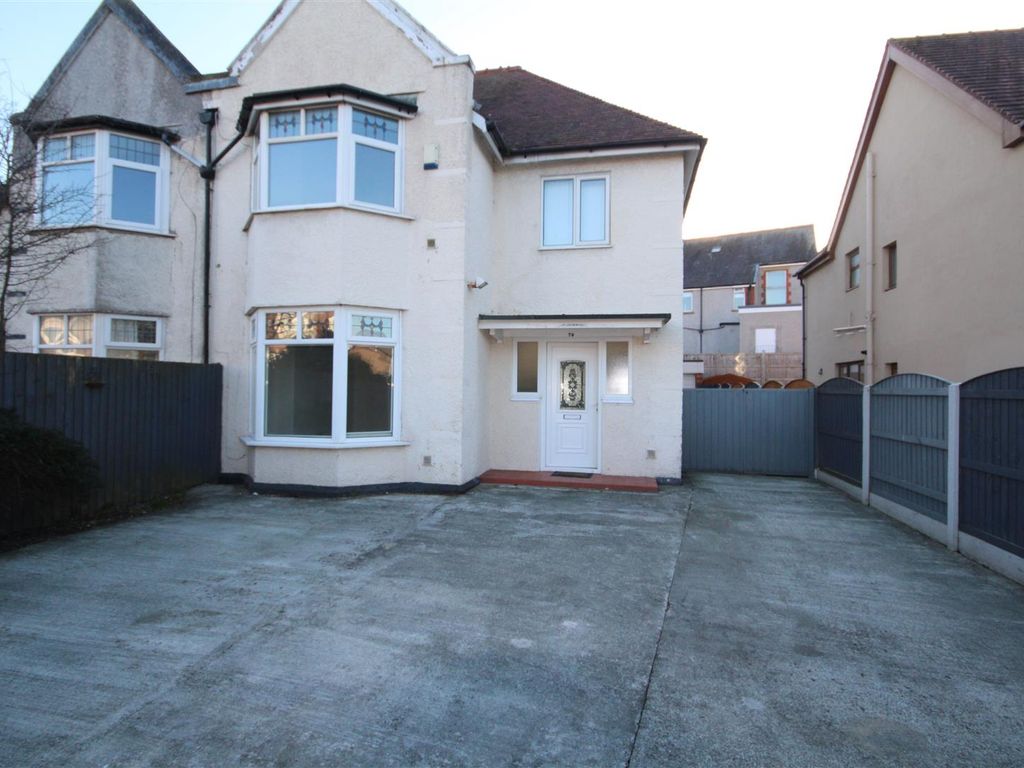 4 bed semidetached house for sale in Princes Drive, Rhos On Sea