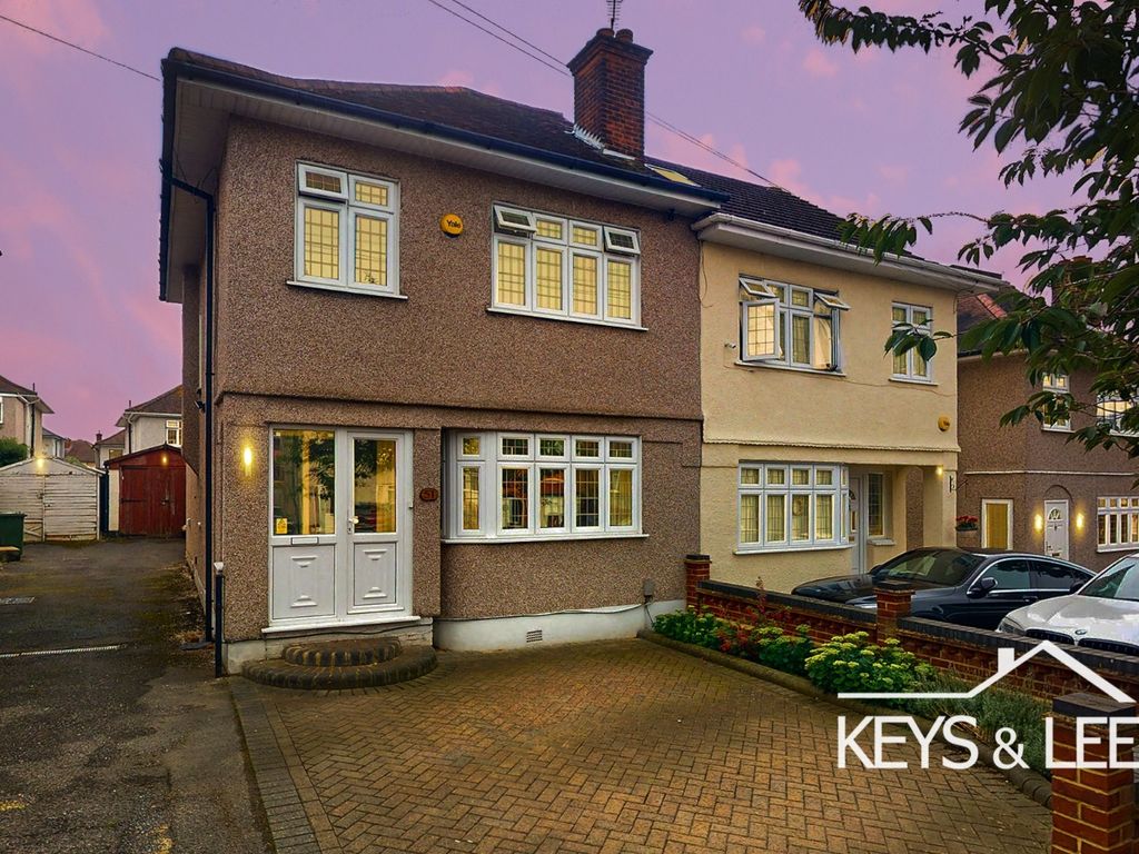 3 bed semidetached house for sale in Silvermere Avenue, Collier Row, Romford RM5, £440,000 Zoopla