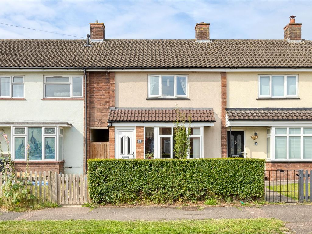2 bed terraced house for sale in Hyde Avenue, Stotfold, Hitchin, Herts