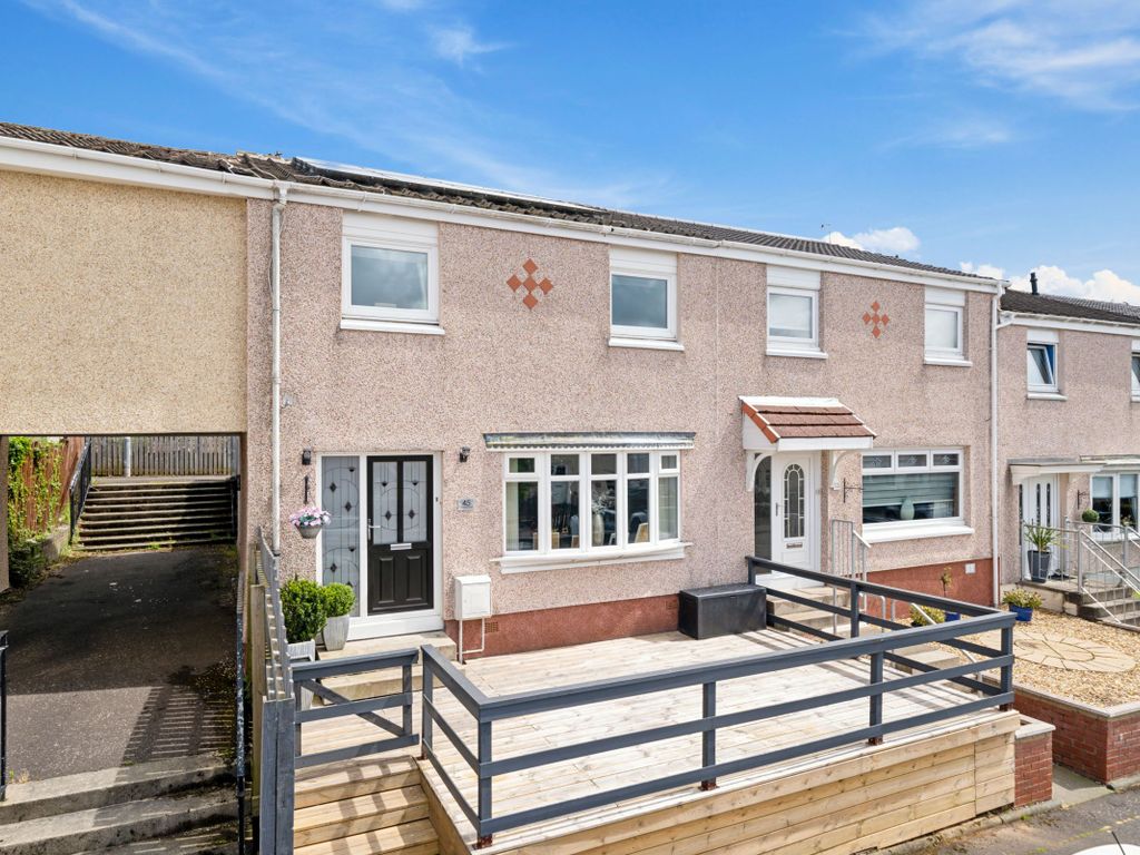 3 bed end terrace house for sale in Carbarns East, Wishaw ML2, £115,000