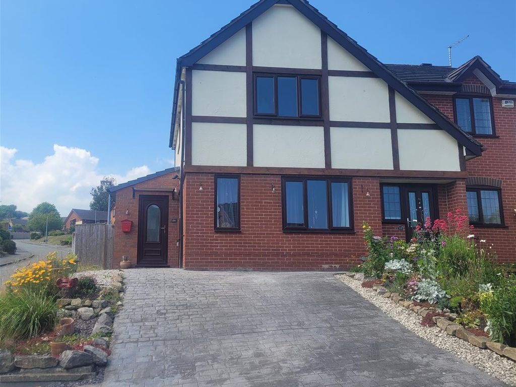 2 bed semidetached house for sale in Maes Y Dyffryn, Greenfield