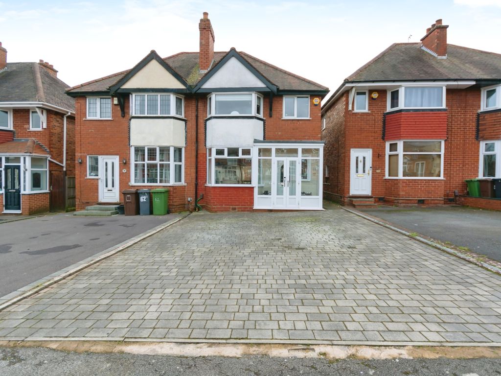 3 bed semidetached house for sale in Hardwick Road, Solihull, West