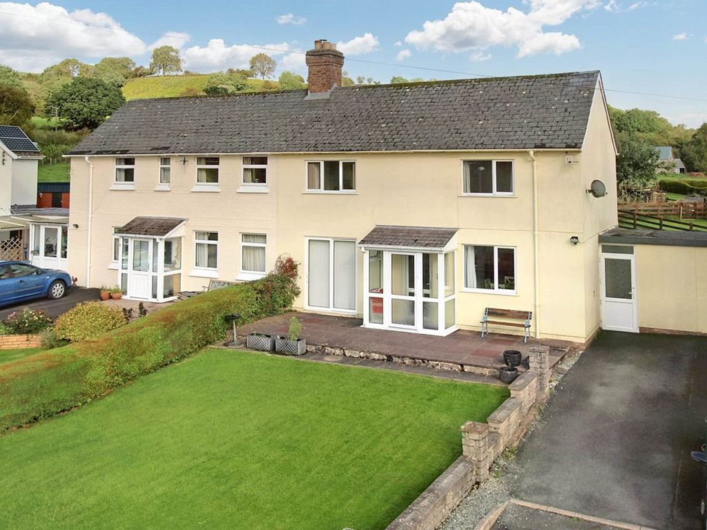 3 bed semidetached house for sale in Crossgates, Llandrindod Wells LD1, £190,000 Zoopla