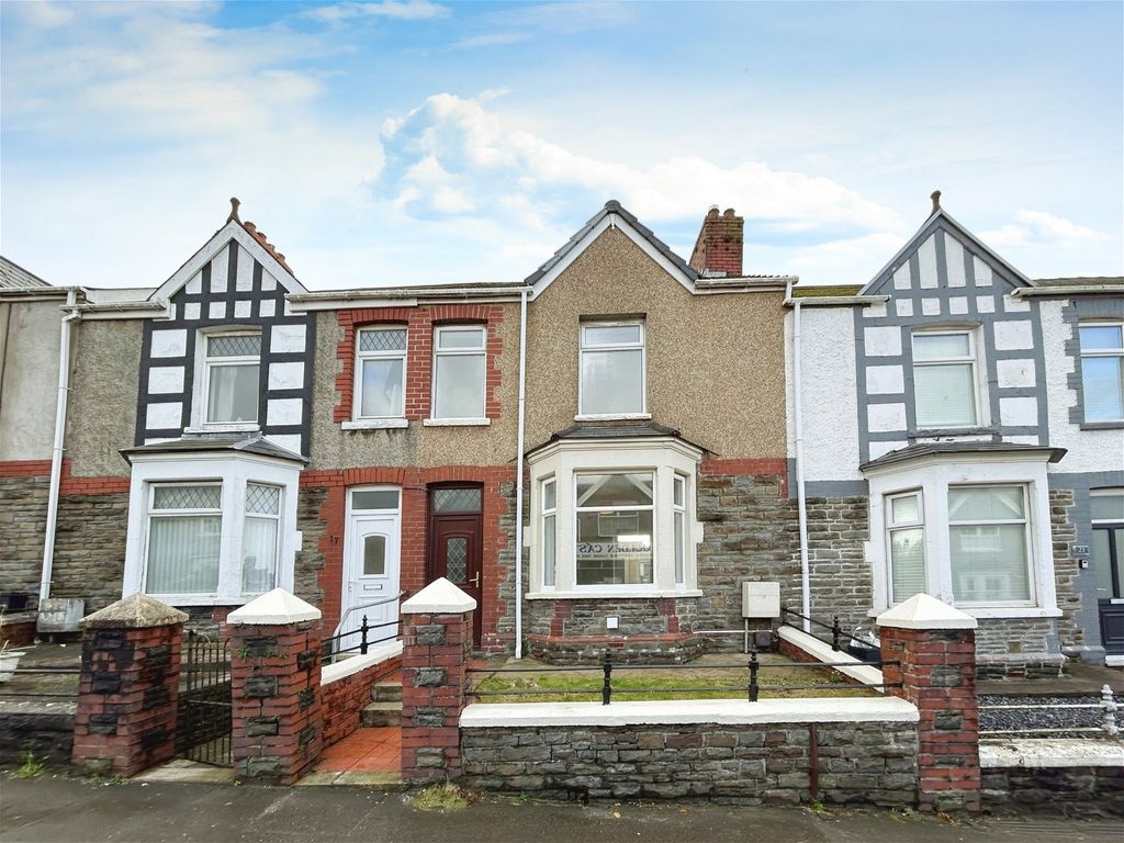 3 bed terraced house for sale in Pisgah Street, Kenfig Hill, Bridgend