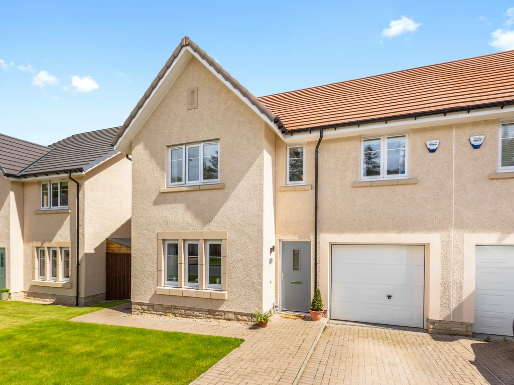 4 bed semidetached house for sale in 12 Willow Park Drive, Penicuik EH26 Zoopla