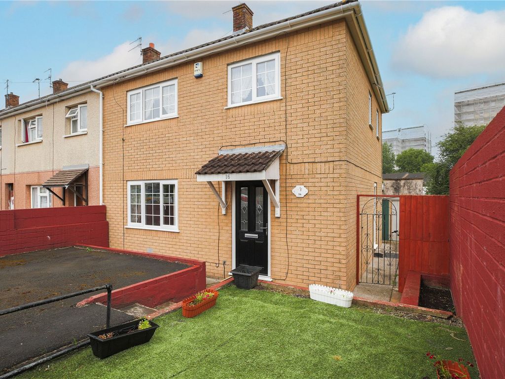 3 bed end terrace house for sale in Branche Grove, Bristol BS13, £