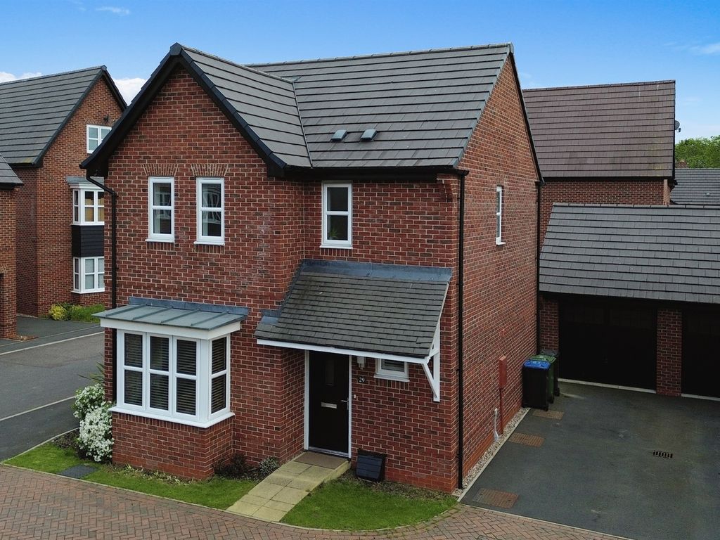 3 bed detached house for sale in Lelleford Close, Long Lawford, Rugby