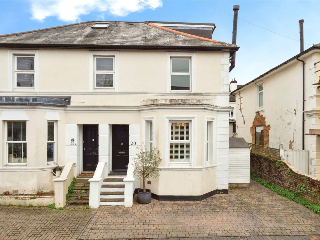 4 bed semidetached house for sale in Albion Road, Tunbridge Wells TN1
