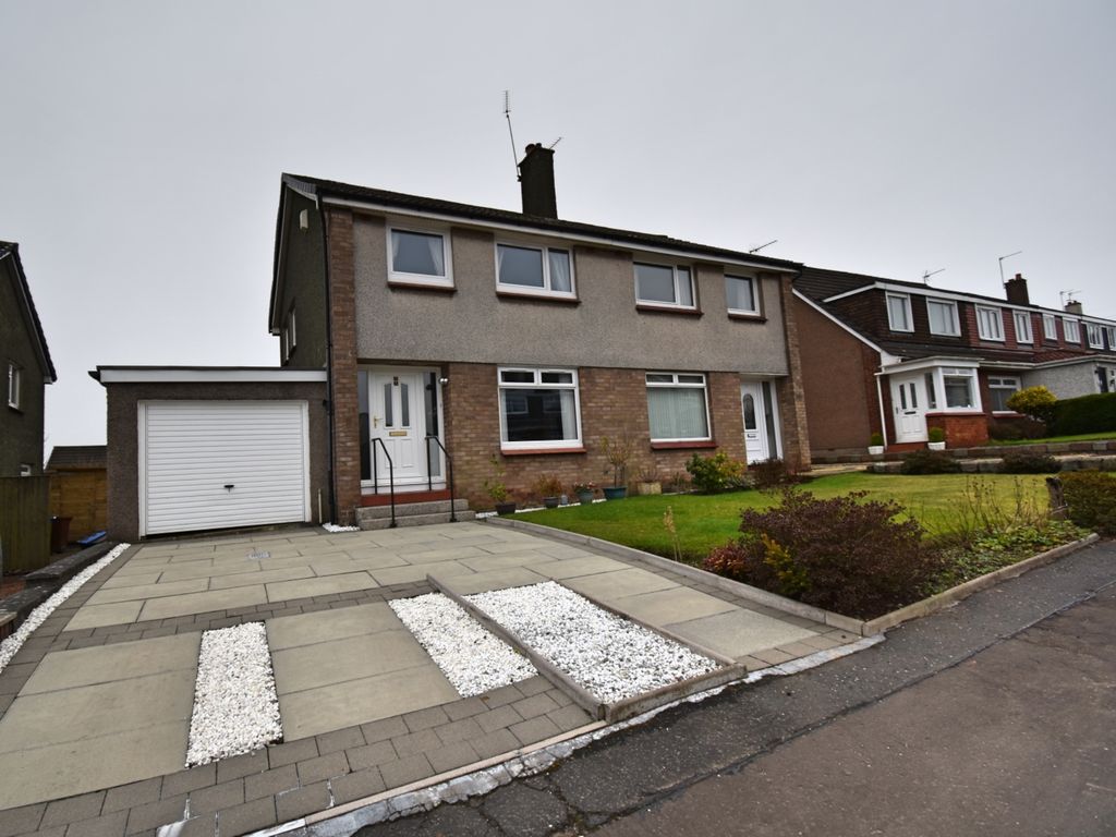 3 bed semidetached house for sale in Glenhead Crescent, Hardgate