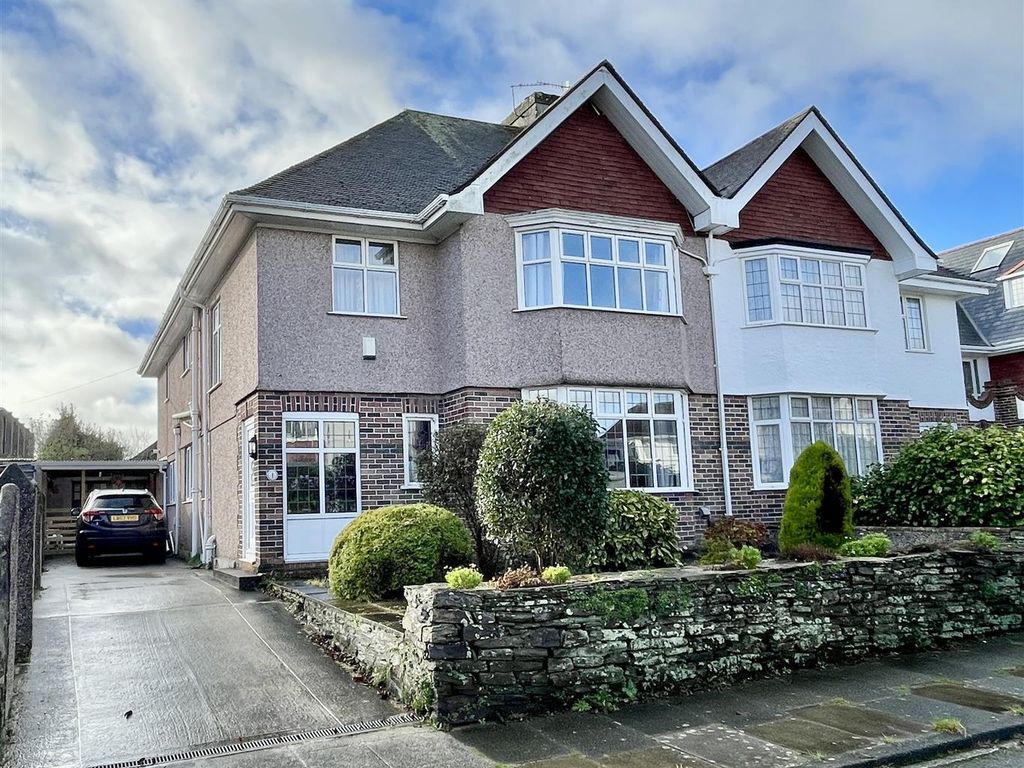 4 bed semidetached house for sale in The Drive, Mannamead, Plymouth