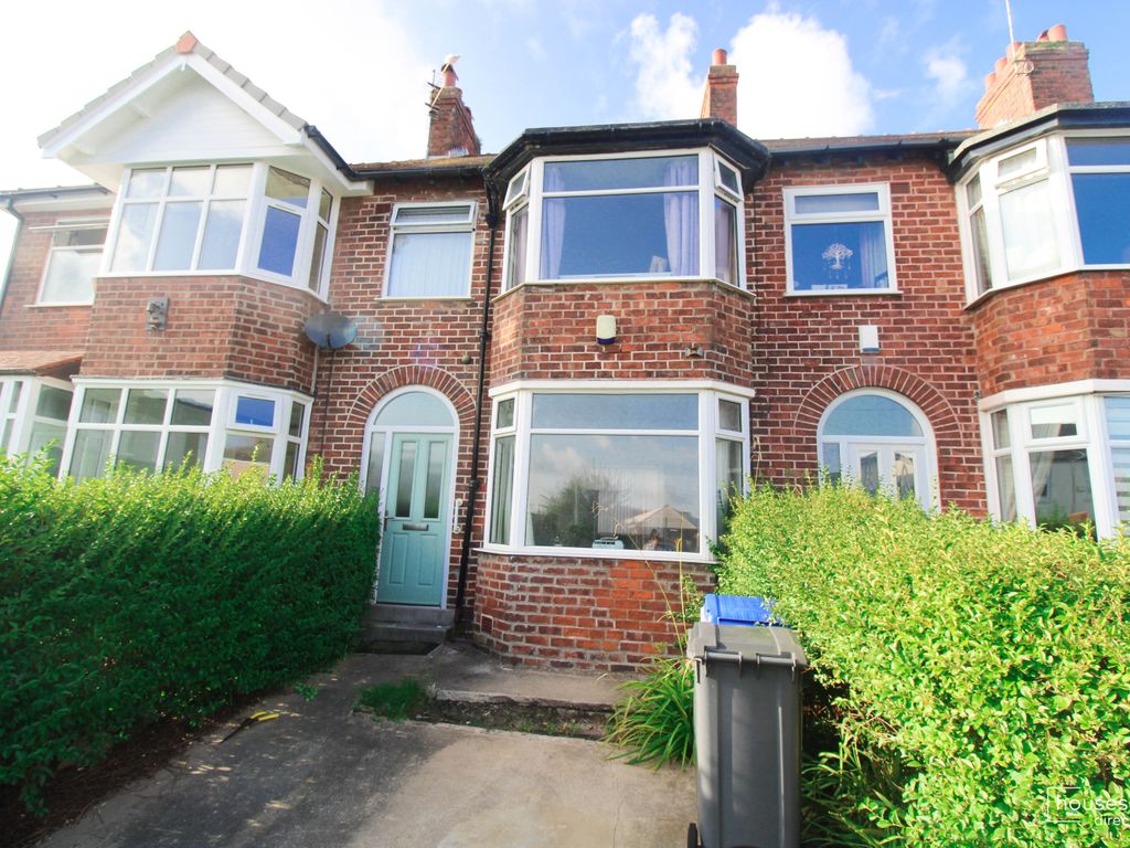 3 bed terraced house for sale in Harris Avenue, Blackpool FY1, £85,000