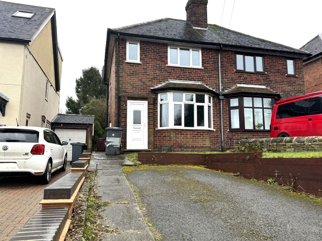 2 bed semidetached house for sale in Strettea Lane, Higham DE55, £