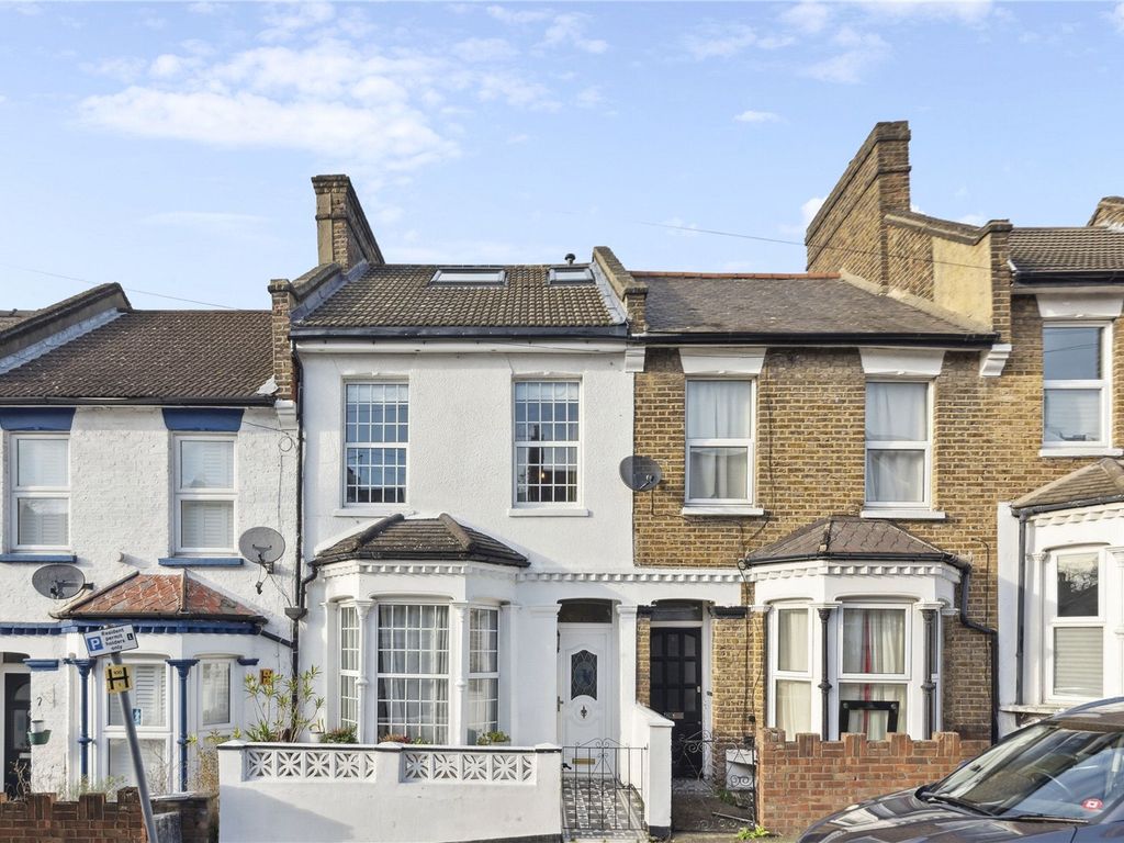 4 bed terraced house for sale in Harvard Road, Hither Green SE13, £
