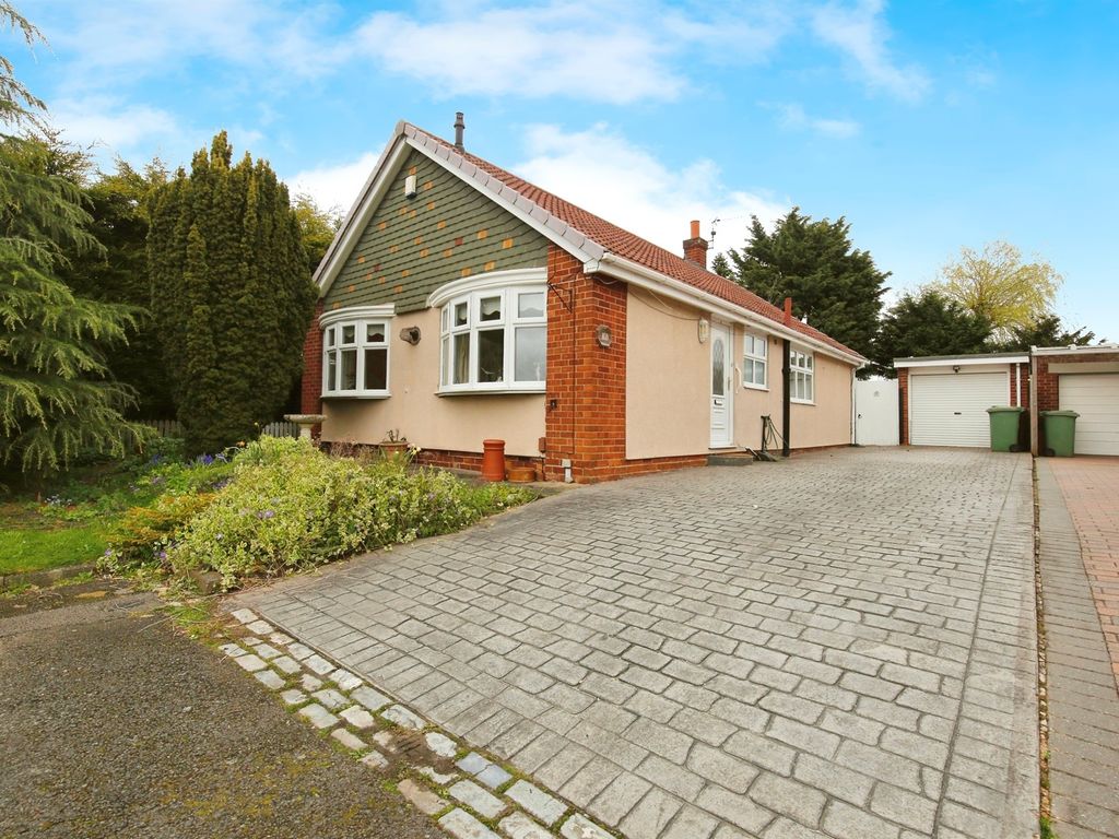3 bed detached bungalow for sale in Kesteven Road, Hartlepool TS25, £
