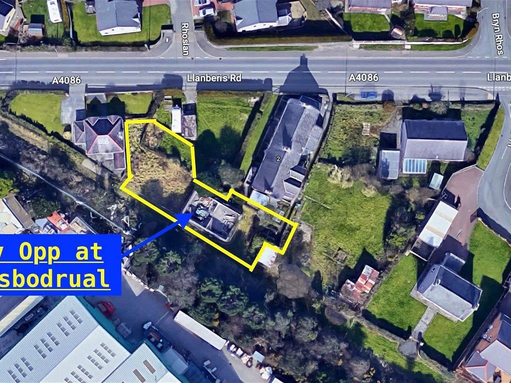 Land for sale in Rhosbodrual, Caernarfon LL55, £300,000 Zoopla