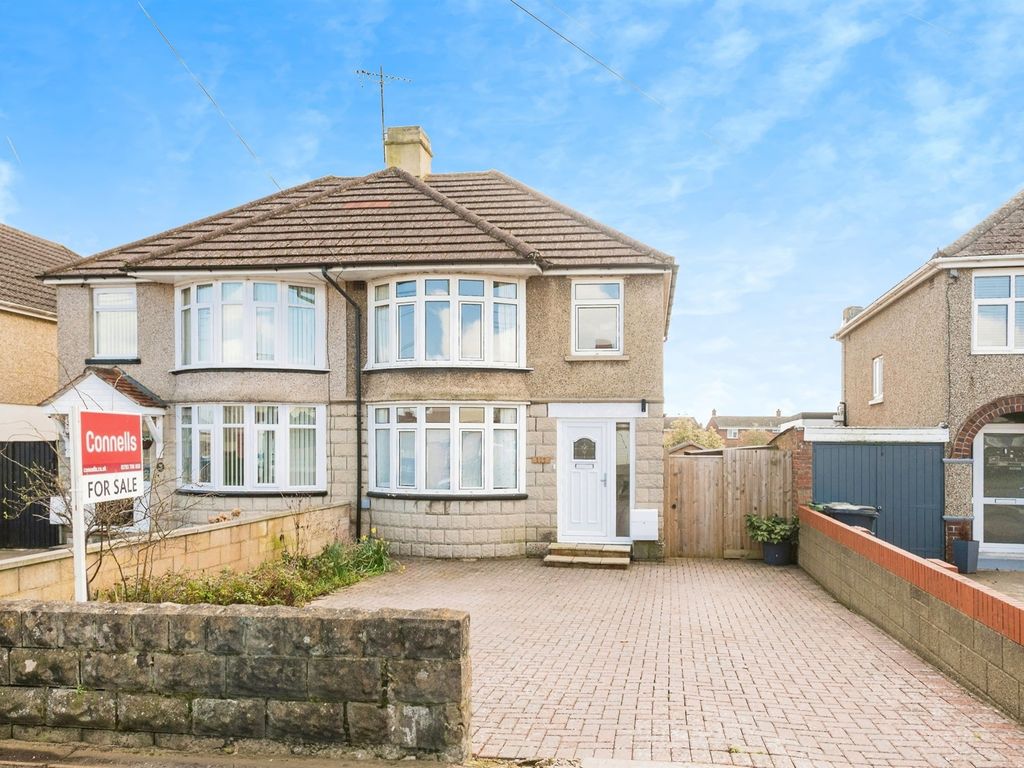 3 bed semidetached house for sale in Moredon Road, Swindon SN2, £325,000 Zoopla