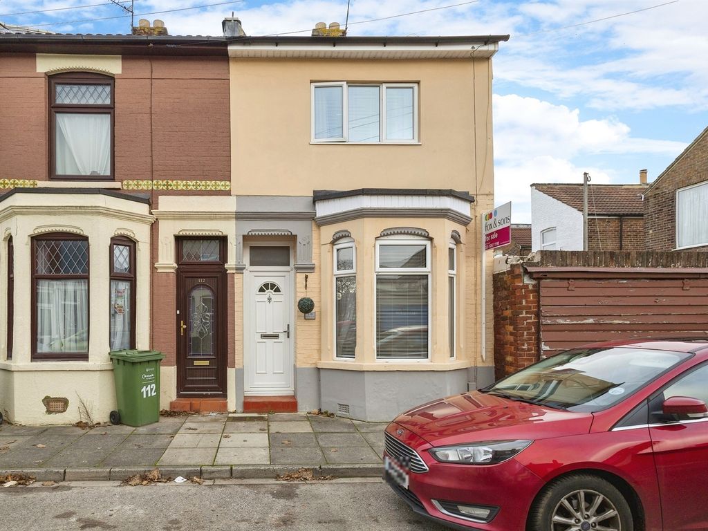 2 Bed End Terrace House For Sale In Jervis Road Portsmouth Po2 £