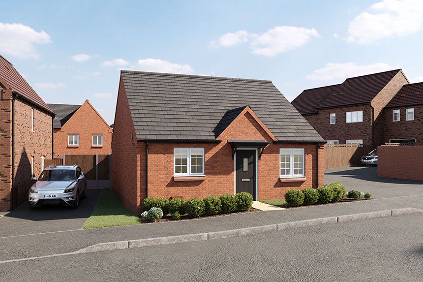 New home, 1 bed bungalow for sale in "The Walton" at Bordon Hill