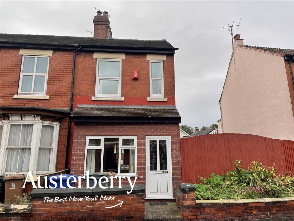 3 bed end terrace house to rent in Princes Road, Hartshill, StokeOn