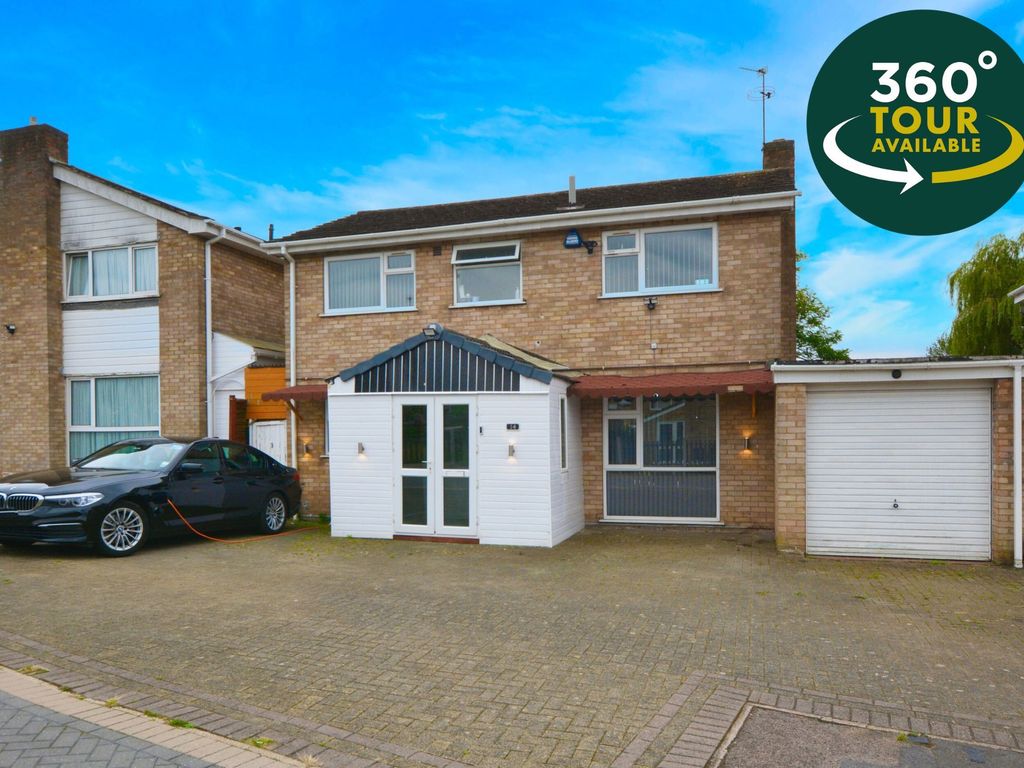 4 bed detached house for sale in Buckfast Close, Evington, Leicester LE5, £395,000 Zoopla