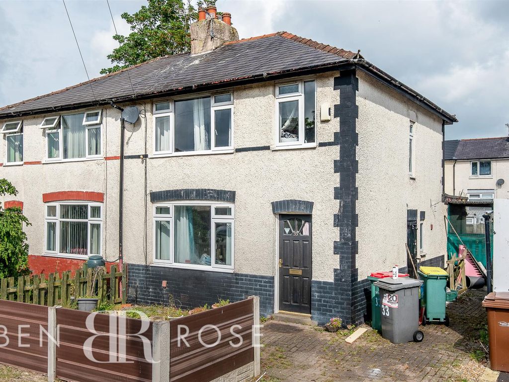 3 bed semidetached house for sale in Basil Street, Preston PR1, £