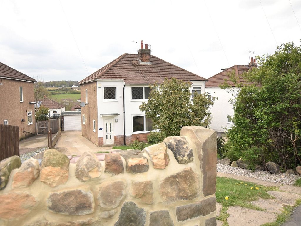 3 bed semidetached house for sale in Woodhill Road, Cookridge, Leeds