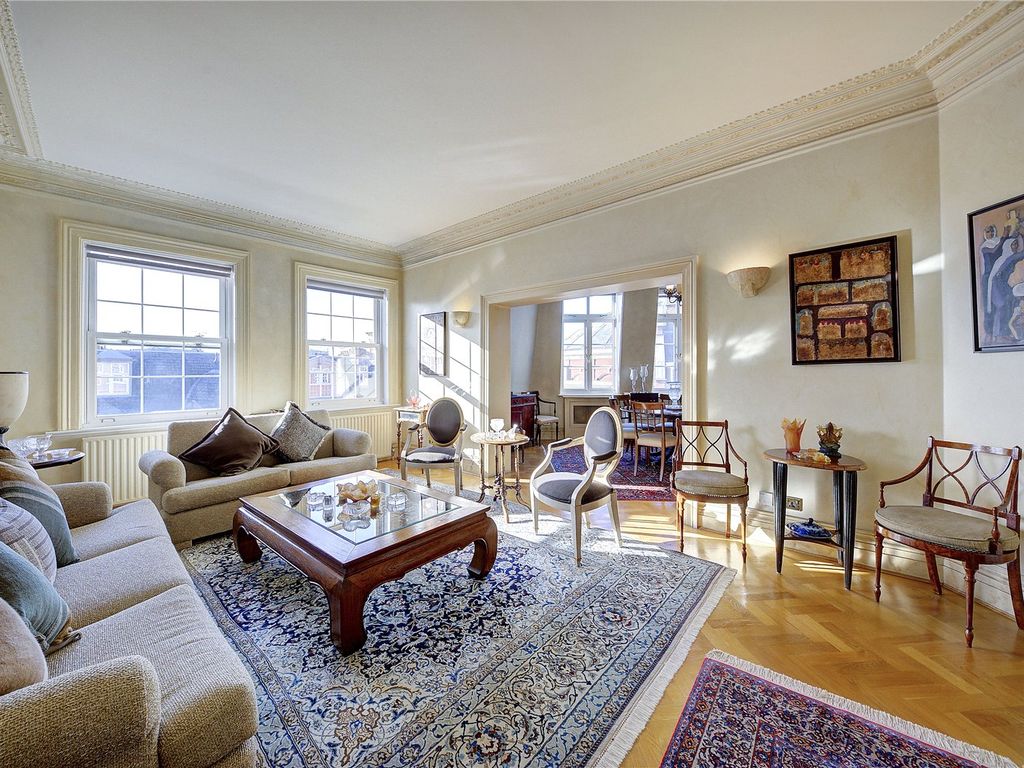 3 bed flat for sale in Albert Hall Mansions, Kensington Gore, London