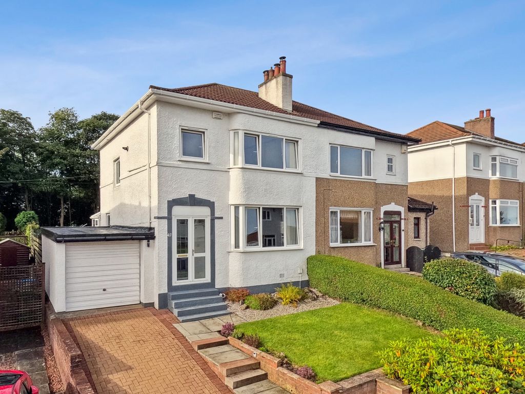 3 bed semidetached house for sale in Lomondside Avenue, Clarkston