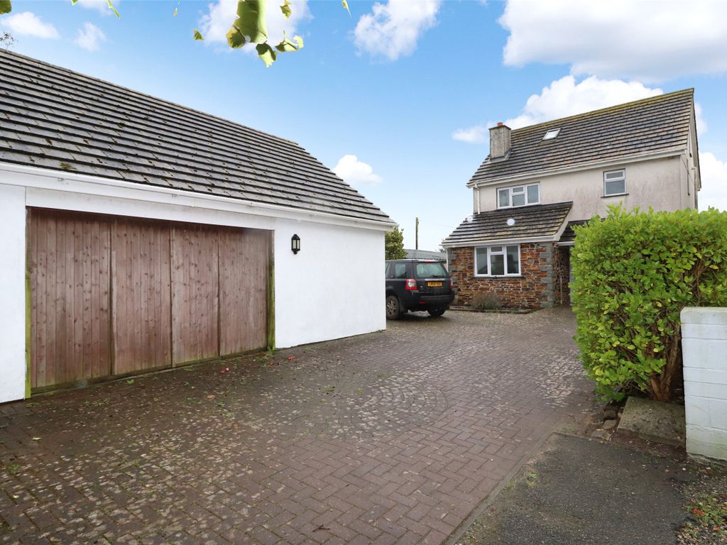 4 bed detached house for sale in Station Approach, St. Columb Road, St
