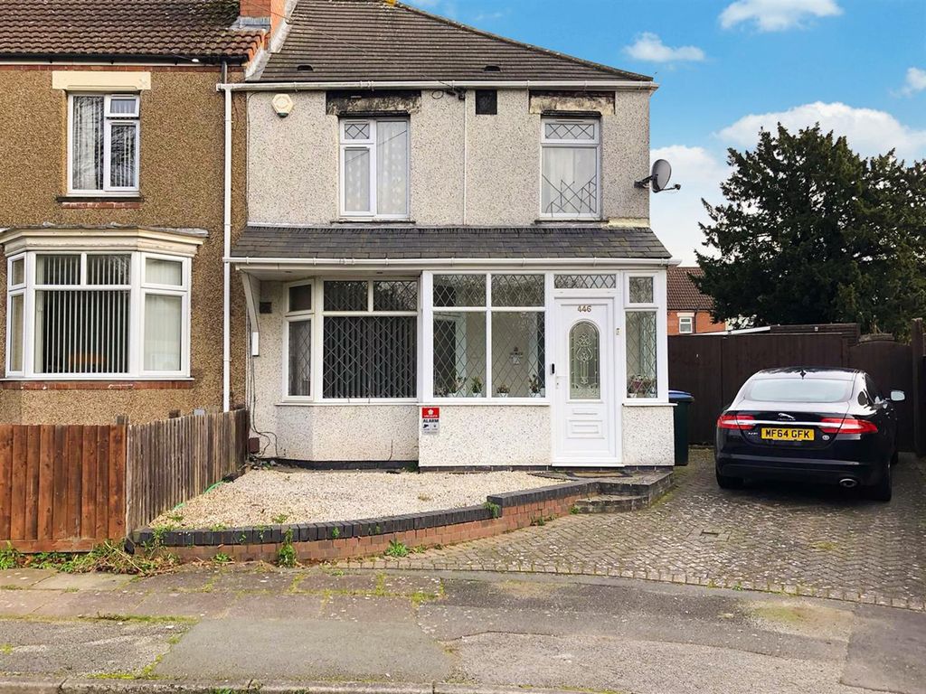3 bed end terrace house for sale in Radford Road, Coventry CV6, £