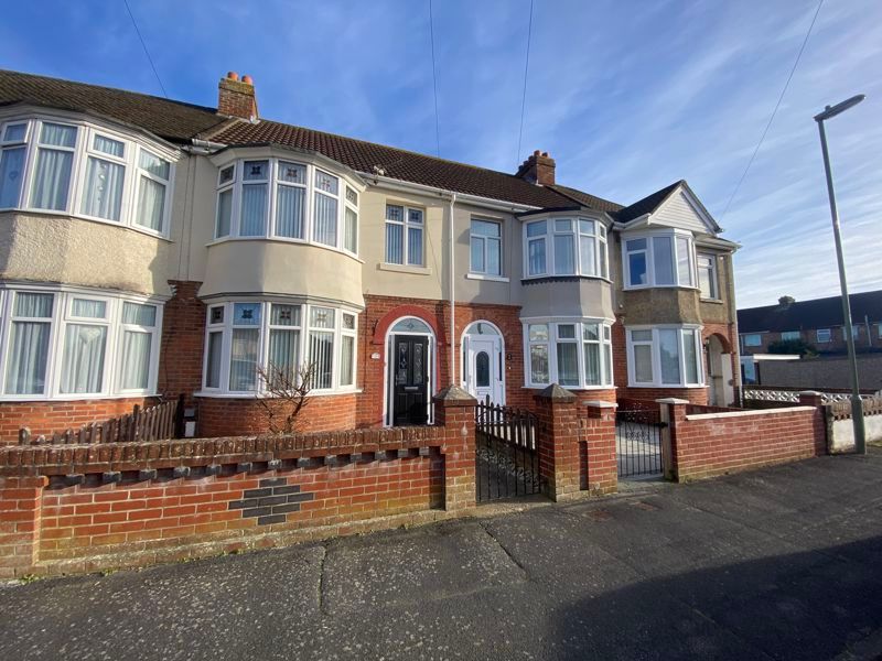 3 bed terraced house for sale in Bournemouth Avenue, Elson, Gosport