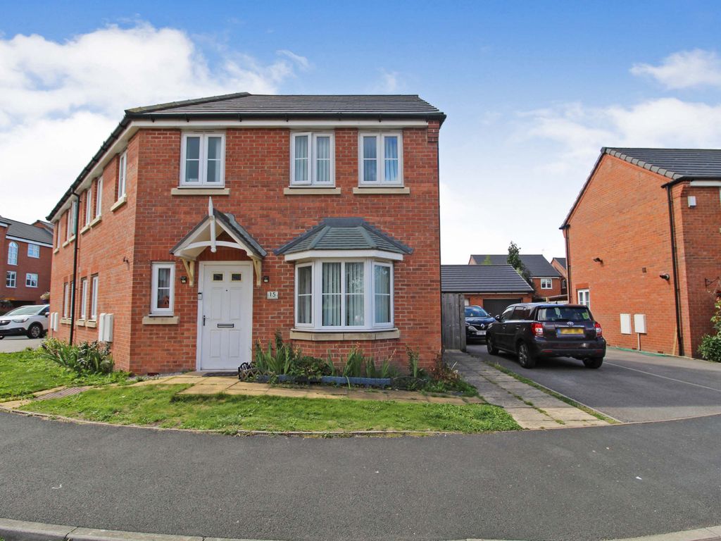 3 bed semidetached house for sale in Deerfield Close, St. Helens WA9