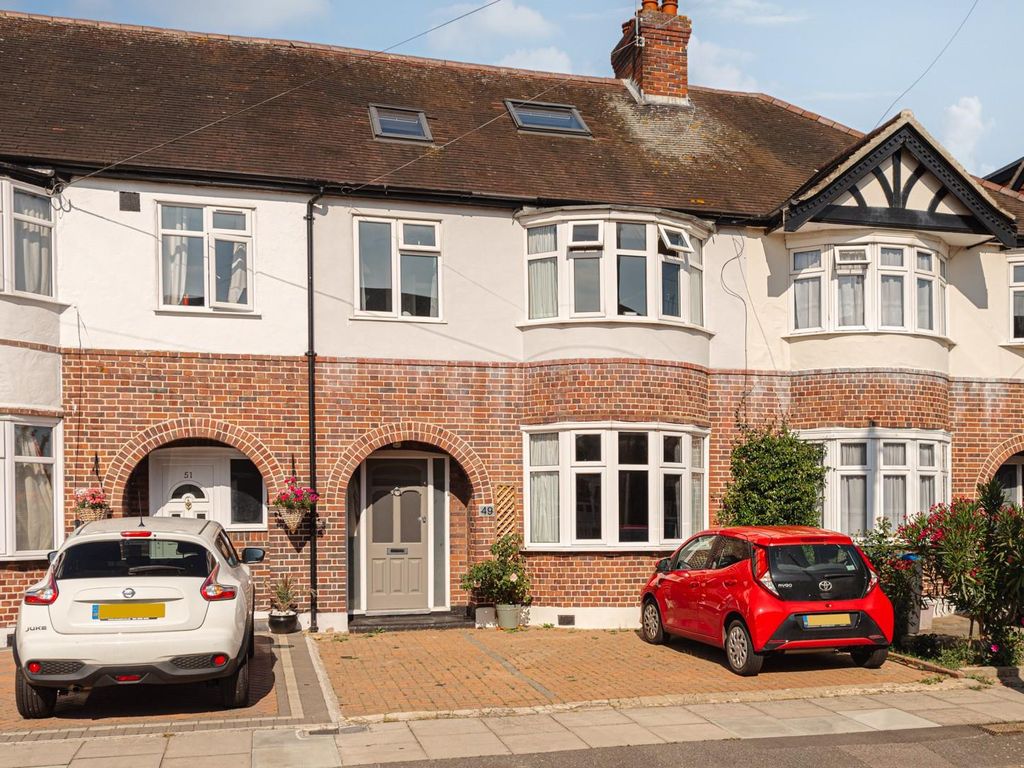 4 bed terraced house for sale in Belmont Avenue, New Malden KT3, £