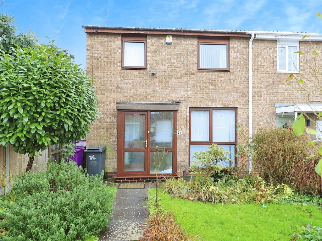 2 bed semidetached house for sale in Langdale Drive, Bilston WV14, £