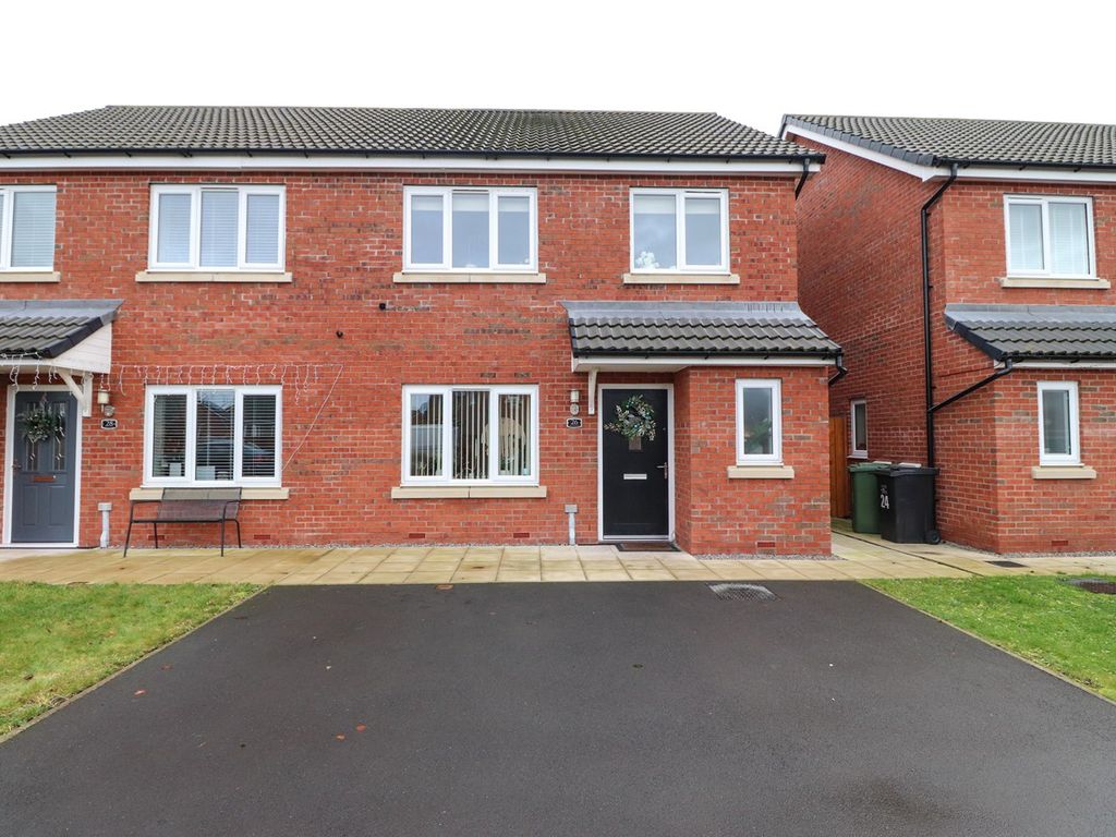 3 bed semidetached house for sale in Dalton Crescent, Carlisle CA2, £