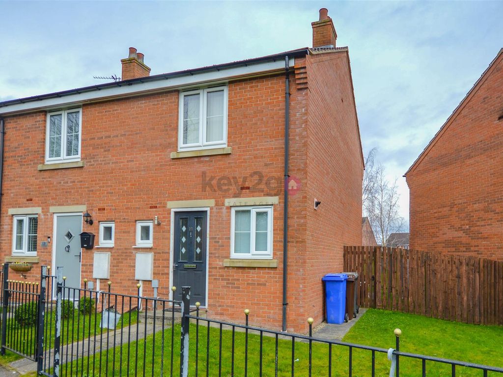 2 bed semidetached house for sale in Deepwell Mews, Halfway, Sheffield