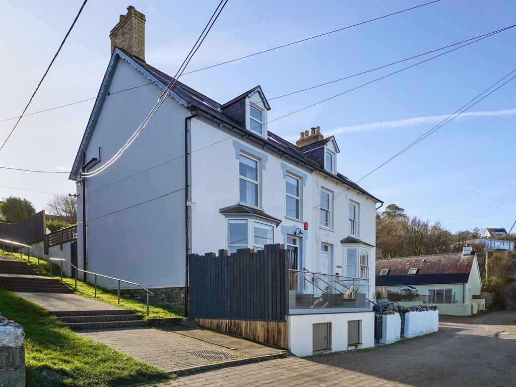 4 bed semidetached house for sale in Frondirion, Tresaith, Cardigan