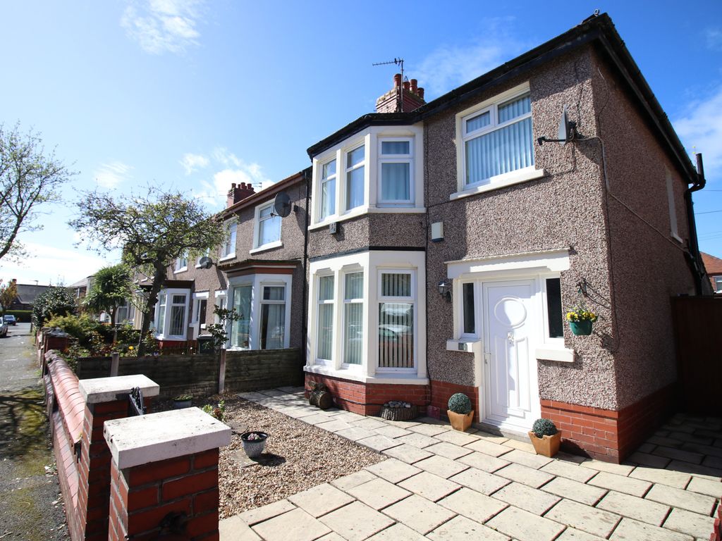 3 bed end terrace house for sale in Borrowdale Avenue, Fleetwood FY7, £